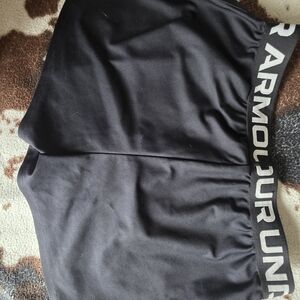 Under Armour Kids Black Athletic Shorts